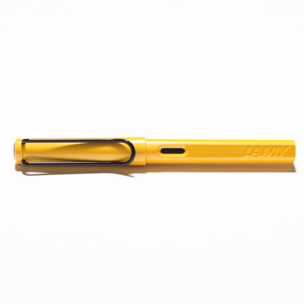 Yellow Lamy Safari Fountain Pen – Choosing Keeping